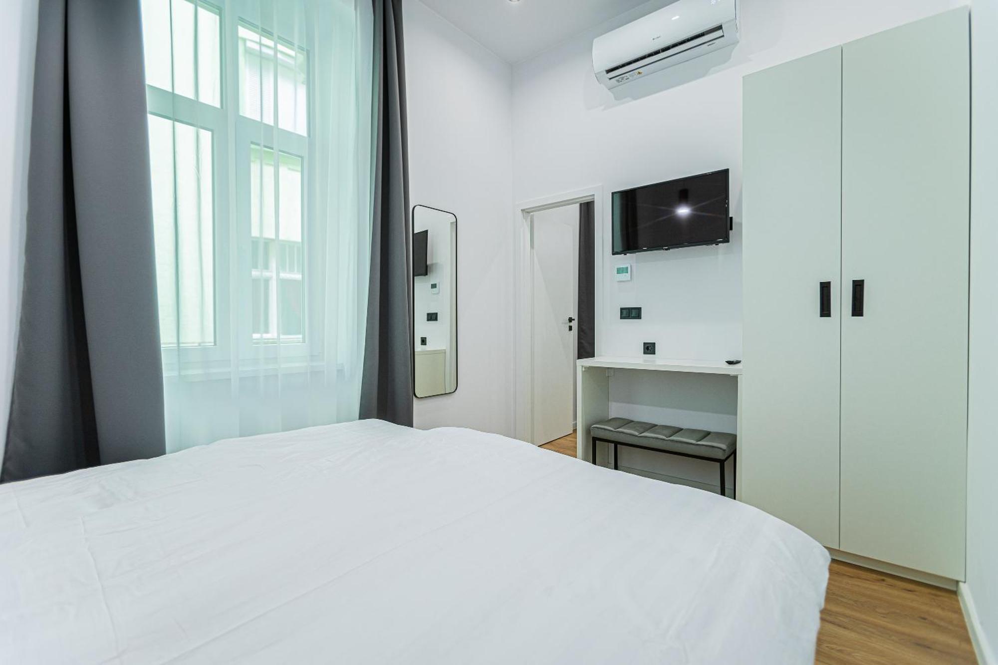 Deluxe4 Apartment With 2 Rooms Next To The Synagogue Free Air Conditioner, Sauna Budapest Kültér fotó